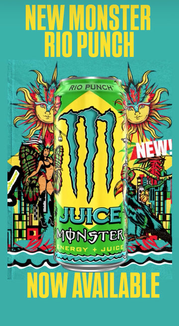 Monster Rio Punch Energy Drink New | Megapump